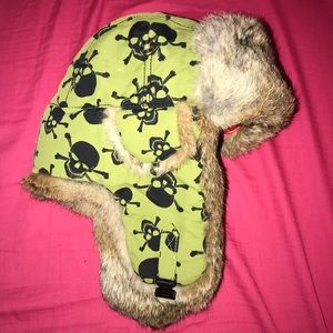 💘WOMENS FUR SNOWBOARDING HAT💘